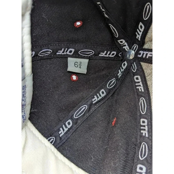 RARE Vintage Pro Line El Paso Diablos Baseball Hat Size 6 3/4 Black Red - Picture 3 of 8